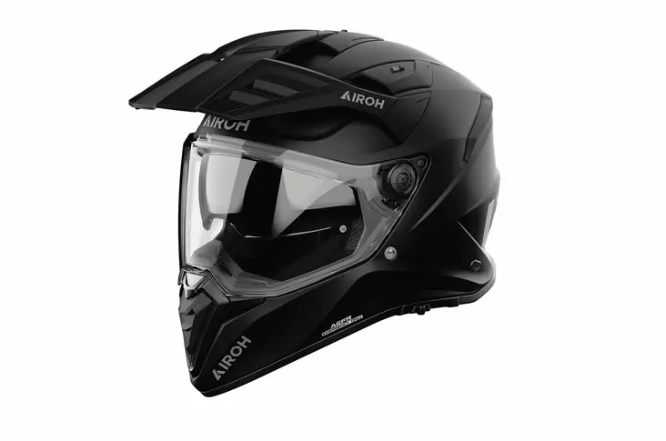 Adventure- kypärä Airoh Bandit Color, mattamusta - Adventure-kypärät - 57-26095 - 1