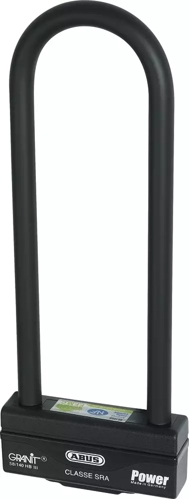 ABUS U-Shackle 58 Granit Power - Levyjarrulukot ja ketjulukot - 49-32865 - 1