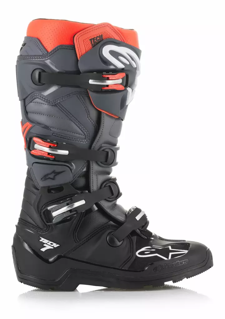 Alpinestars crossikengät Tech 7 enduro musta/oranssi - Crossikengät - D346155 - 1