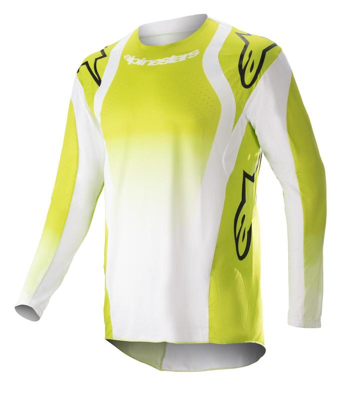 Alpinestars crossipaita Techstar Push Keltainen Fluo/Valkoinen - Crossipaidat - D437695 - 2