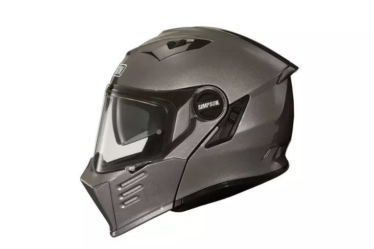 Avattava kypärä Simpson Darksome 06, gunmetal - Avattavat- ja avokypärät - 638-2405 - 1