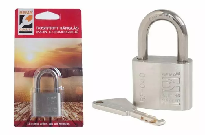 Bema RF-040 Riippulukko 7mm/26,5mm/20mm - Veneen kettingit - 492-36945 - 1