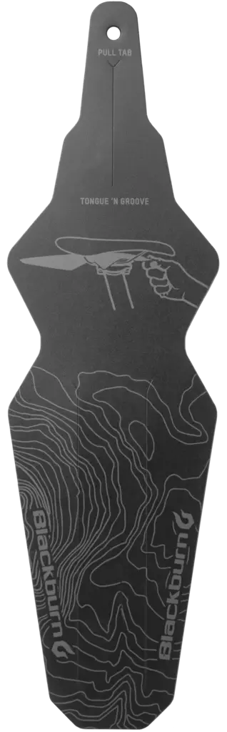 Blackburn Barrier Seat Takalokasuoja, musta - Polkupyörän lokasuojat - BLKBN19007097045 - 1