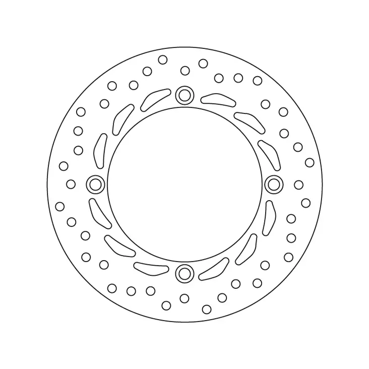 Brembo Jarrulevy Serie Oro - Moottoripyörän jarrulevyt - 232-68B407A5 - 1