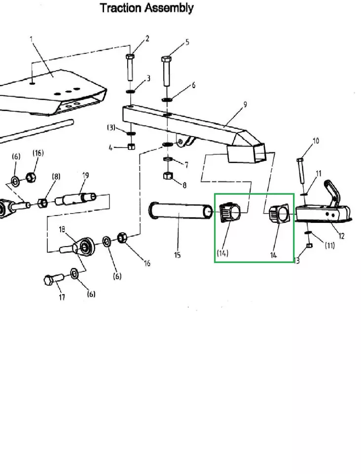 Bronco Muovipusla vetokita - Mönkijän työkoneet - 77-12490-25 - 1