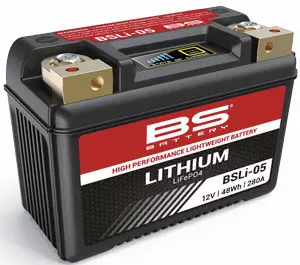 BS Battery BSLI-05 Lithiumakku - BS akut - 140-360105 - 1