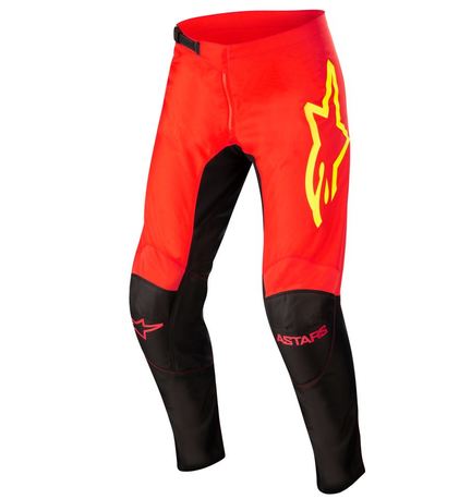 Crossihousut Alpinestars Fluid Tripple, musta/punainen/keltainen - Crossihousut - D393735 - 1