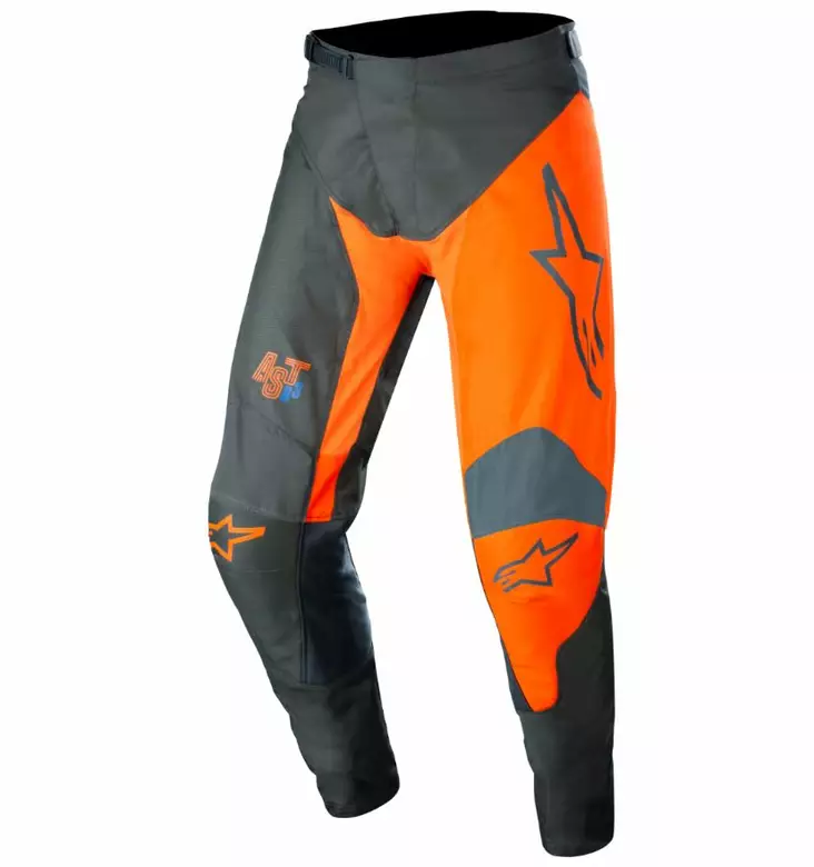 Crossihousut Alpinestars Racer Supermatic, harmaa/oranssi - Crossihousut - D393595 - 1