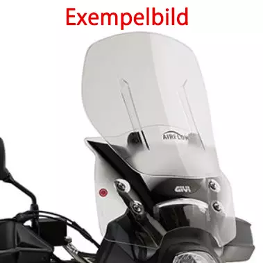 Givi Air Flow-tuulisuoja,kirkas, 52 x 48 cm, Kawasaki Versys KLE650/ KLZ1000 (2012-2016) - Moottoripyörän tuulisuojat - 323-AF4105 - 1