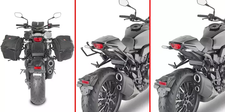 Givi TUB.HOLDER HONDA CB1000R (2021) - Moottoripyörän laukkujen kiinnikesarjat - 322-TR1165 - 1