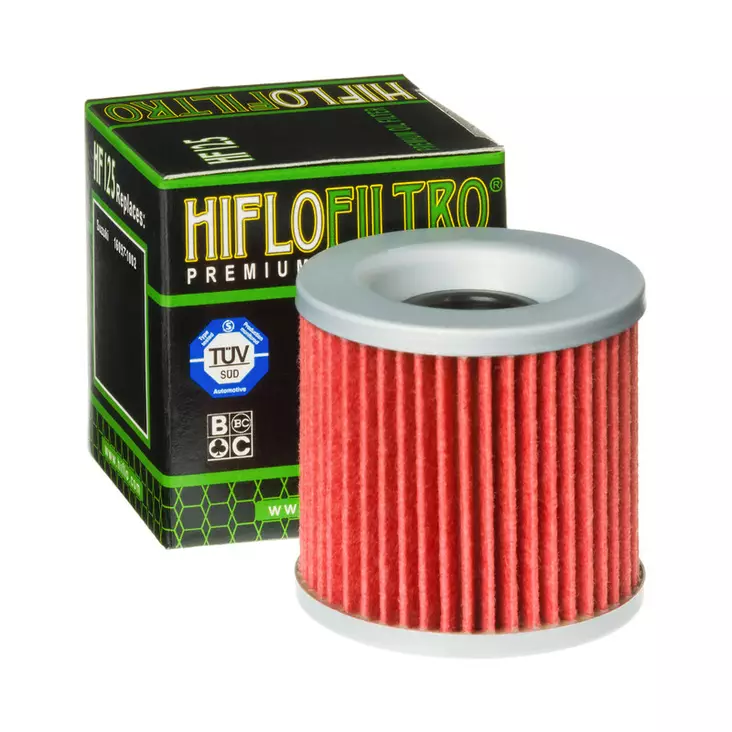 HiFlo öljynsuodatin HF125 - Moottoripyörän öljynsuodattimet - 20-HF125 - 1