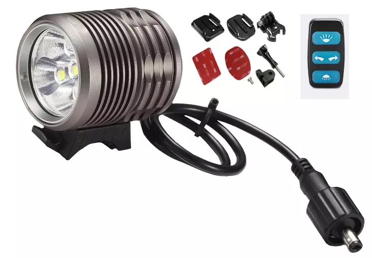 Hyper Kypärävalo 4000lm - Kypärien lisävarusteet - 293-1105 - 1