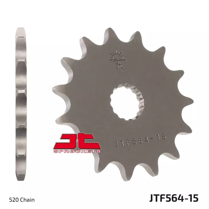 JT Eturatas JTF564.15 - Moottoripyörän eturattaat - 274-F564-15 - 1