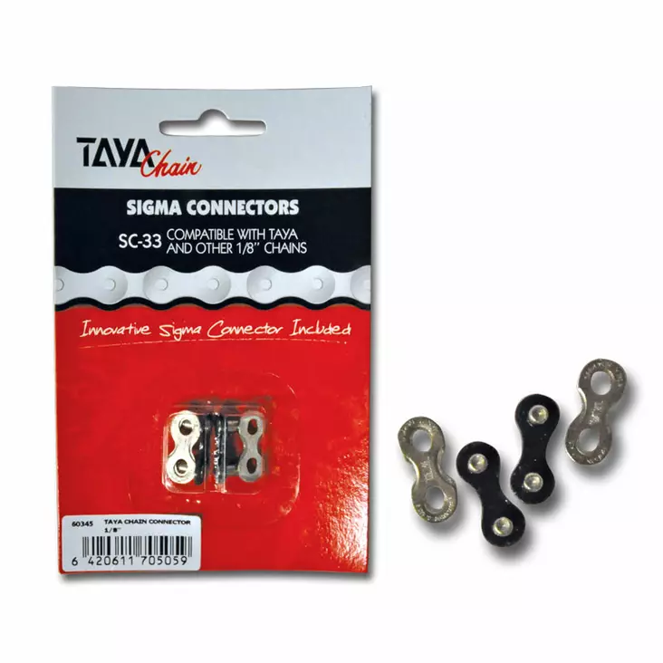 Ketjulukko TAYA 1/8", 2kpl/Pkt - Vakio ketjut - 60345 - 1