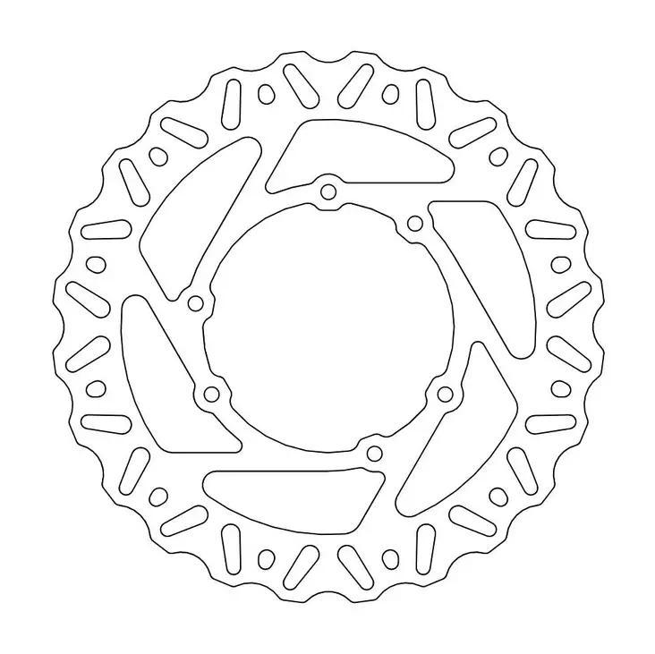 Moto-Master CR/CRF Front Nitro - Crossipyörän jarrulevyt - 235-110355 - 1