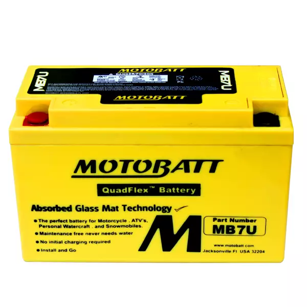 Motobatt akku, MB7U - Motorbattin akut - 14-505 - 1