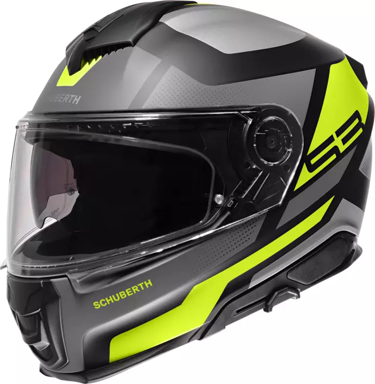 MP-kypärä Schuberth S3 Daytona, mattakeltainen - Umpikypärät - 51-2325 - 1