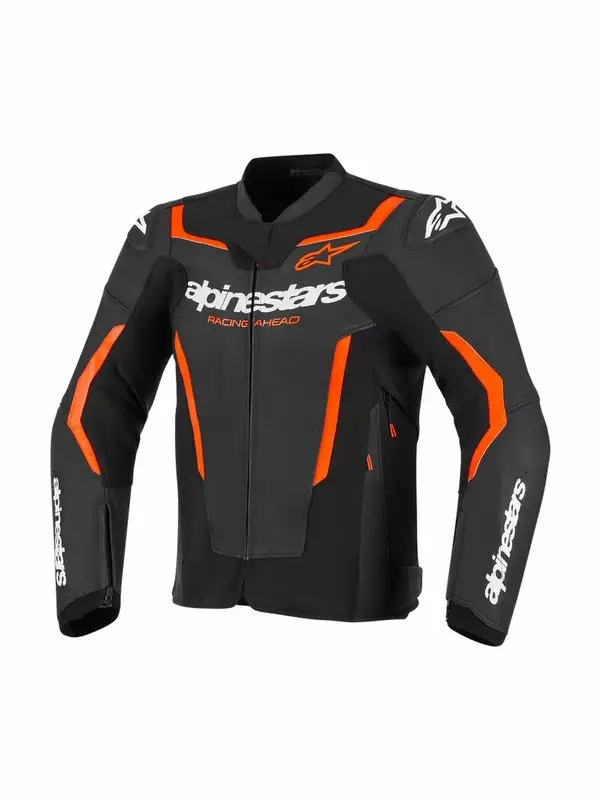MP-nahkatakki Alpinestars GP Force v2, musta/punainen - MP Nahkatakit - D520435 - 1