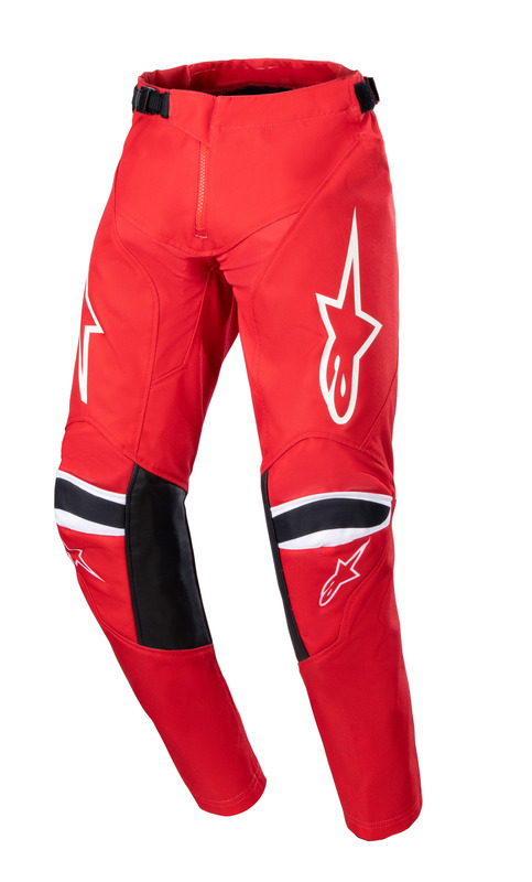Nuorten crossihousut Alpinestars Racer Narin, punainen/valkoinen - Lasten crossihousut - D438015 - 2