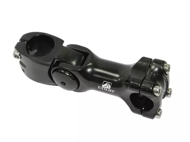 Ohjainkannatin säädettävä CAVO, 1 1/8 "-25,4 mm, 110 mm, musta - Polkupyörän ohjainkannattimet - 41-755 - 1