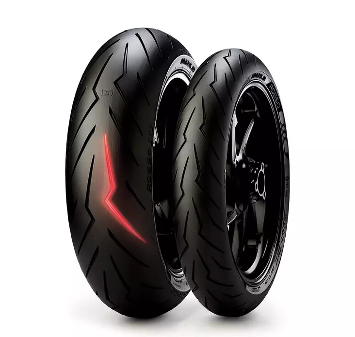 PIRELLI Diablo Rosso III 180/55 ZR 17 M/C (73W) TL R - Moottoripyörän Pirelli renkaat - 53-26355 - 1
