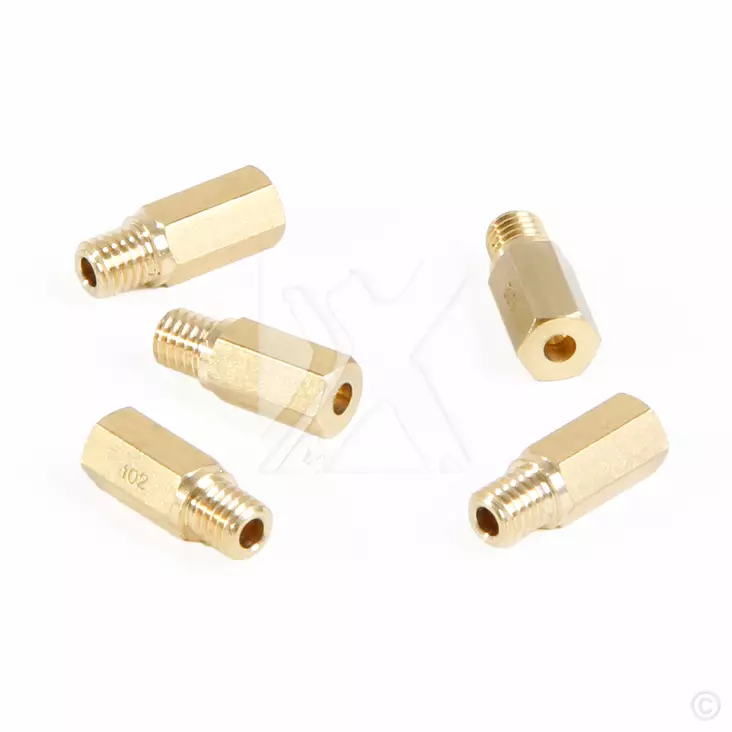 ProX Pääsuutin, Keihin 99101-357 # 115 , (5 kpl) - Mopon suuttimet - 400-45-115 - 1