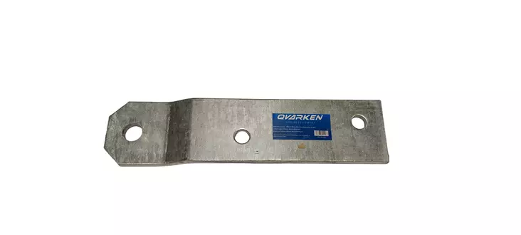 Qvarken nivelteräs kulmalla 240x80x8mm, kuumasinkittyä terästä - Veneen ankkuritarvikkeet - 103-20-0005 - 1