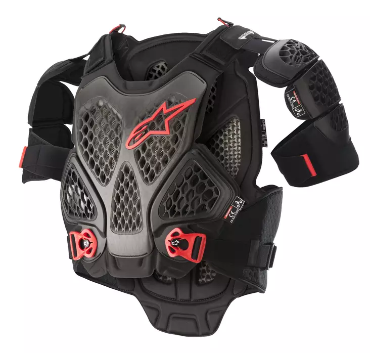 Rintapanssari Alpinestars A-6 musta - Suojapaidat - D409845 - 1