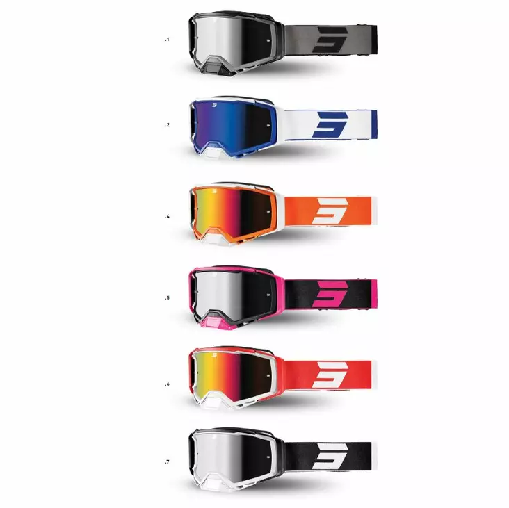 SHOT Linssi Iridium Punainen As/Af Core - Ajolasien linssit - 613-9-2215-05 - 1