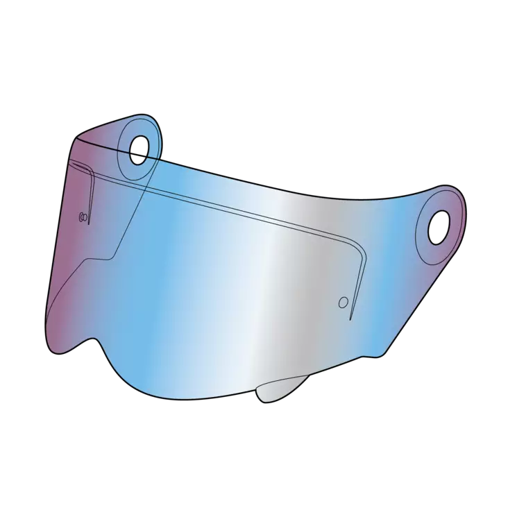 Simpson Darksome visiiri, iridium - Visiirit - 638-102115 - 1