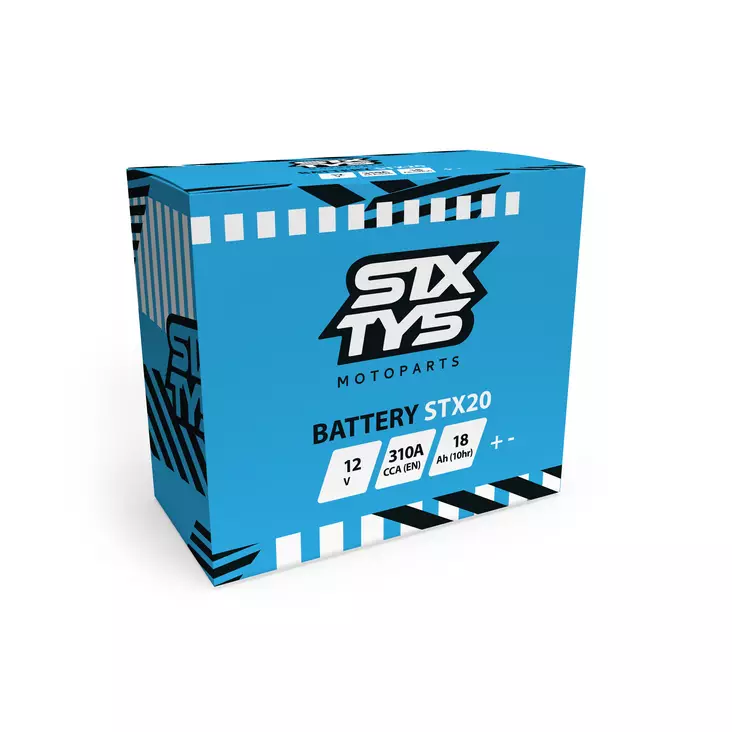 Sixty5 STX20 Geeli Akku - Sixty5 akut - 142-1045 - 1