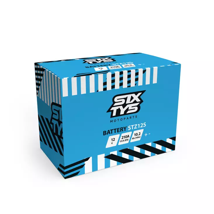 Sixty5 STZ12S Geeli Akku - Sixty5 akut - 142-1085 - 1
