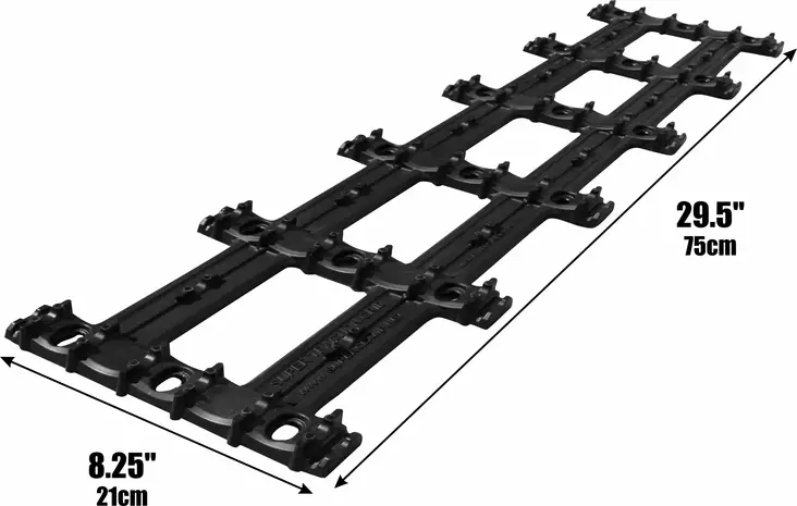 Superclamp Traction grid, liukueste - Moottorikelkan siirtolaitteet - 925-1005 - 1
