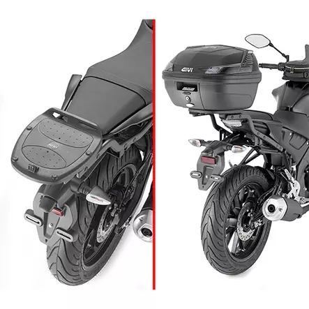 Givi Specific rear rack YAMAHA MT 125 (2 - Moottoripyörän laukkujen kiinnikesarjat - 322-SR2166 - 1