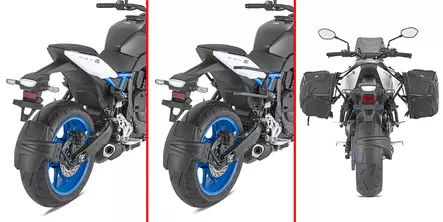 Givi Tubular Holder Suzuki Gsx-8S (2023) - Moottoripyörän laukkujen kiinnikesarjat - 322-TR3126 - 1
