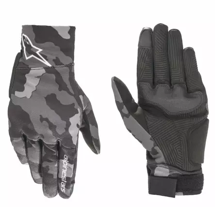 Lasten ajohanskat Alpinestars Reef, musta/camo - Lasten ajovarusteet - D373676 - 1