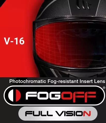 MT Fogoff photokrominen antifog linssi, V-16 visiirit - Visiirit - 182809926 - 1