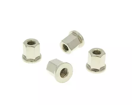 Naraku Mutterisarja M6 x 13 mm - Mopon pinnapultit - 301-0066 - 1