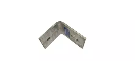 Qvarken Kulmarauta 130 x 110 x 8mm, kuumasinkittyä terästä - Veneen ankkuritarvikkeet - 103-20-0006 - 1