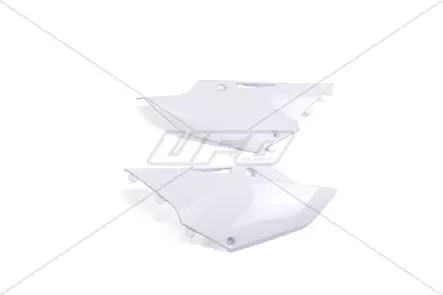 UFO Sivunumerokilvet YZ125/250 15- Valkoinen 046 - Crossipyörän sivunumerokilvet - 650-4842-046 - 1
