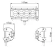 Kinwons Led Kaukovalopaneeli 10-30V 96W Flood - Valaisimet ja työvalot - 109-8596 - 2