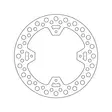 Brembo Jarrulevy Serie Oro - Moottoripyörän jarrulevyt - 232-68B40786 - 1