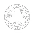 Brembo Jarrulevy Serie Oro - Moottoripyörän jarrulevyt - 232-68B40796 - 1