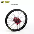 Haan vanne BETA 13- 18-2,15 RED HUB/BLACK RIM - Crossipyörän vannesarjat - 540-111601-236 - 1
