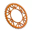 JT Takaratas Alumiini 7075 T6 Oranssi JTA897.48ORG - Crossipyörän takarattaat - 274-A897-48-6 - 1