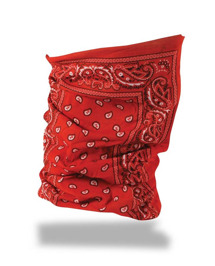 Tuubihuivi Motley tube red paisley - Neopreenimaskit ja huivit - T106 - 1