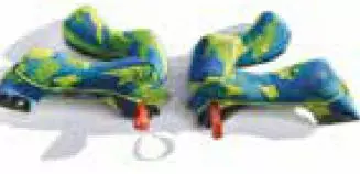 Airoh Aviator 2.2/2.3 AMSS pestävät poskipalat - Kypärien varaosat - 571-9116 - 1