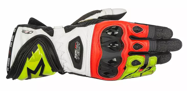 Alpinestars Hanska Supertech musta/valk. - MP Ajohanskat - D206306 - 1