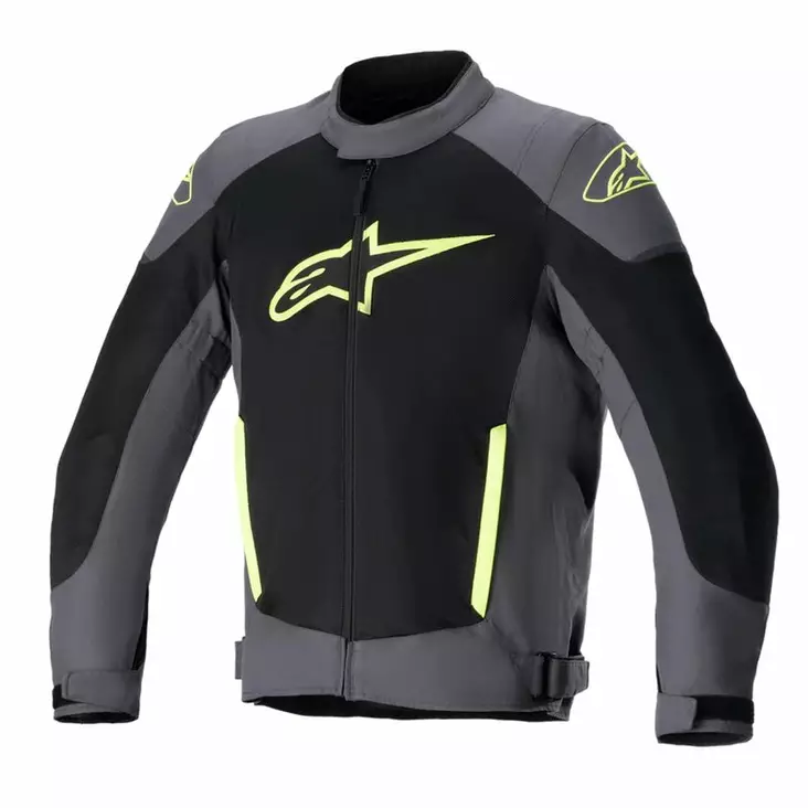 Alpinestars tekstiilitakki T-SP X Superair, musta/harmaa/keltainen - MP Ajotakit - D454186 - 1