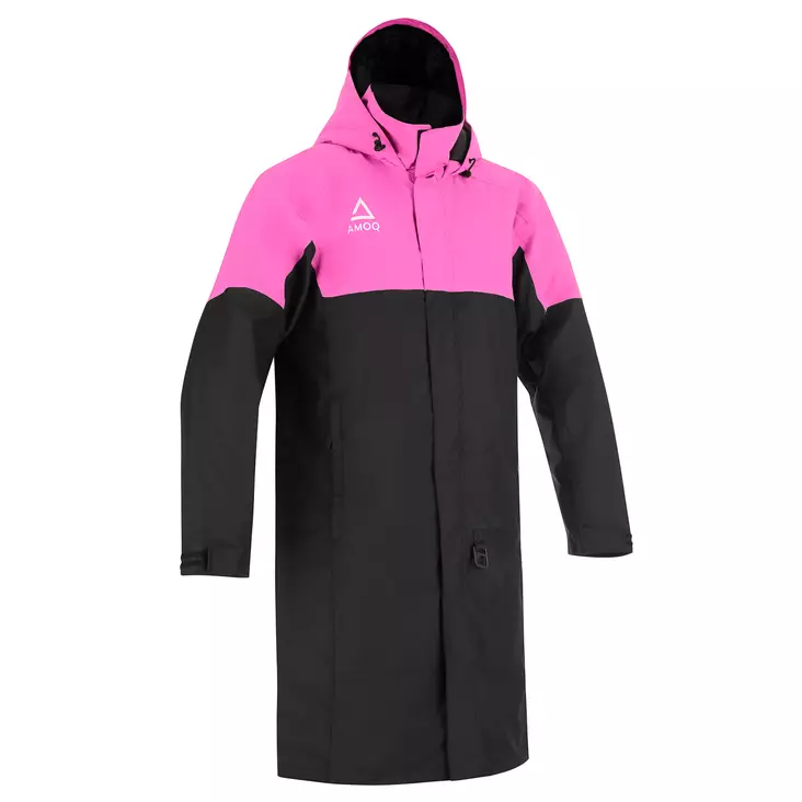 AMOQ Apex Racing varikkotakki, musta/pinkki - Kelkkatakit - 645-25060366 - 1
